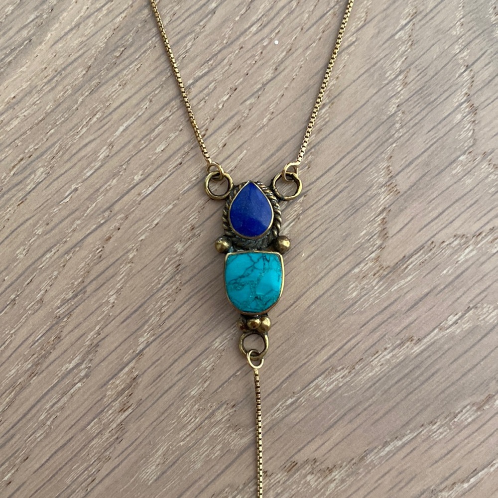 Karen London Free Bird lariat necklace.